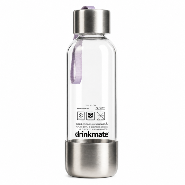 Drinkmate | Extra 1 liter Plastic Soda bottle stainless steel base multiple colors