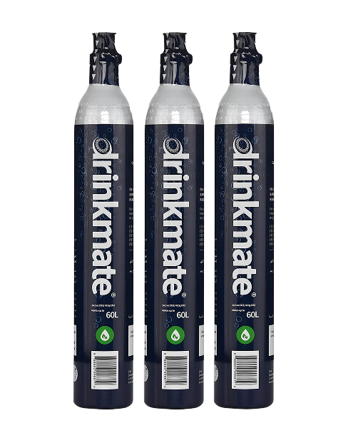 Drinkmate 60L Co2 Cylinders (14.5 oz) – Pack of 3